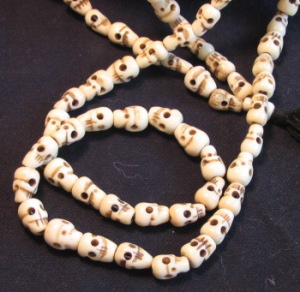 Skull beads