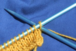 S knit stitch
