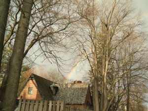 winter rainbow