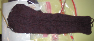 knitted sleeve