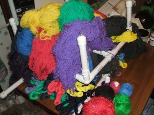 more dyed skeins