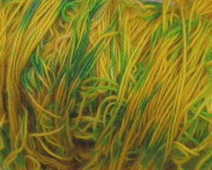 dyed sock yarn