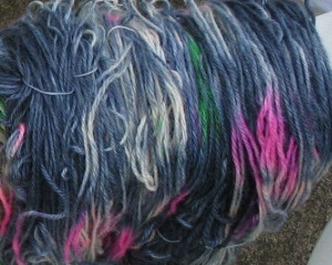 dyed sock yarn