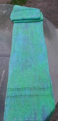 Finished scarf