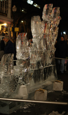 Ice sculptures