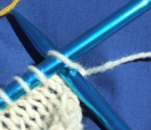Z knit stitch