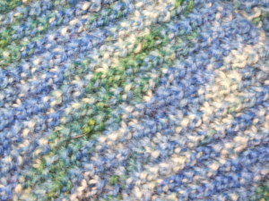 finished socks closeup
