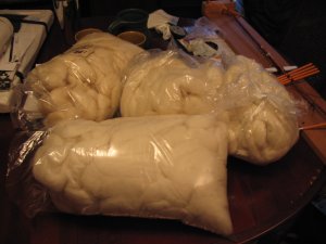 Pile o'wool
